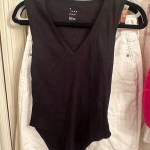 A New Day Women's Black Sleeveless Top